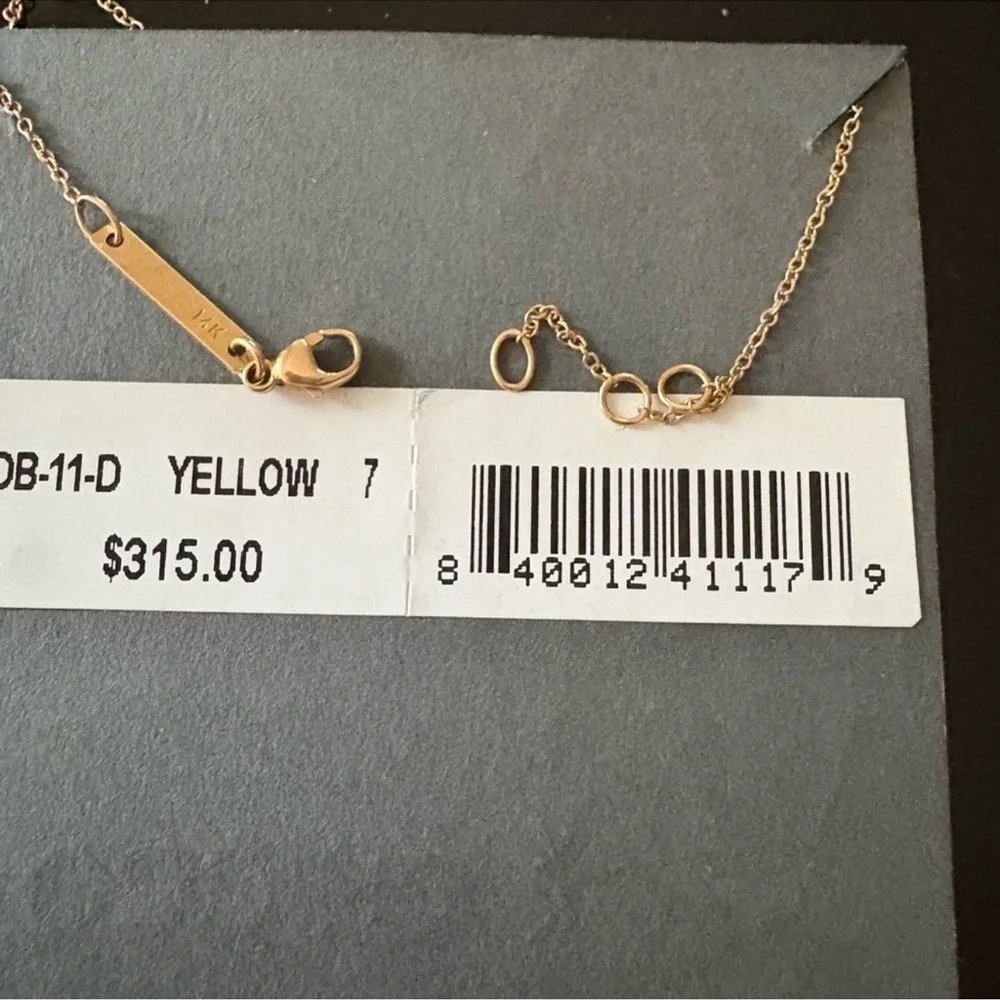 Zoe Chicco 14 K Gold with diamond Hamas Bracelet - Picture 3 of 5